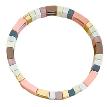 Load image into Gallery viewer, Peachy Keen Tile Bracelet
