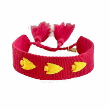 Load image into Gallery viewer, Embroidered Arrowhead Bracelet