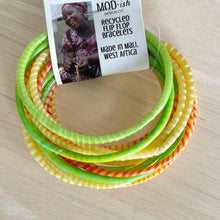 Load image into Gallery viewer, BEACH BANGLES- Citrus Stack