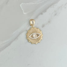 Load image into Gallery viewer, Sparkling Evil Eye Premium Charm