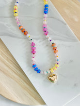 Load image into Gallery viewer, Gemstone Candy Necklace - Zinnia