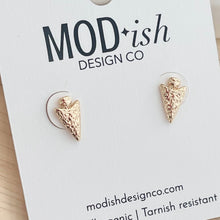 Load image into Gallery viewer, Arrowhead Earring Studs