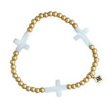 Load image into Gallery viewer, London Cross Bracelet