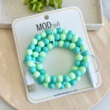 Load image into Gallery viewer, Beaded Phone Charger - Greens