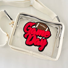 Load image into Gallery viewer, Gameday White Stadium Bag
