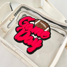 Load image into Gallery viewer, Gameday White Stadium Bag