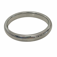 Load image into Gallery viewer, silver stretch bracelet layering minimalist jewelry