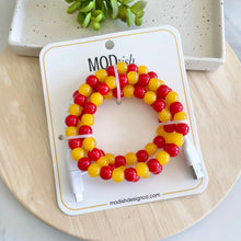 Load image into Gallery viewer, usb c lightning charger beaded cord cute phone accessory chiefs gift