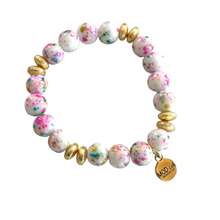 Load image into Gallery viewer, Aspen Bracelet in Confetti Splatter