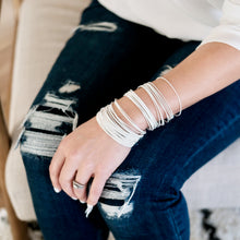 Load image into Gallery viewer, Bella Bracelets in Silver (set of 50)