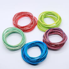 Load image into Gallery viewer, YELLOW BEACH BANGLES