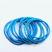 Load image into Gallery viewer, OCEAN BLUE BEACH BANGLES