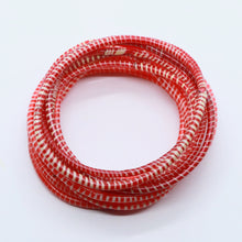 Load image into Gallery viewer, RED BEACH BANGLES