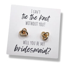 Load image into Gallery viewer, Bridesmaid Earring Gift Box