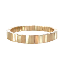 Load image into Gallery viewer, Woodstock Tile Bracelet - Gold