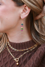 Load image into Gallery viewer, Gemstone Drop Earrings - Winery Tour
