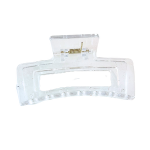 Clear Rectangle Claw Clip