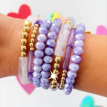 Load image into Gallery viewer, Malibu Bracelet - Transparent Purple
