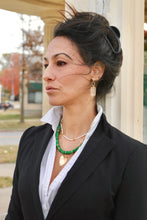 Load image into Gallery viewer, Florence Earrings - Emerald
