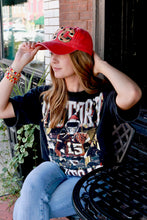 Load image into Gallery viewer, KC Baseball Cap - Red Leopard
