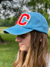 Load image into Gallery viewer, KC Baseball Cap - Teal + Red
