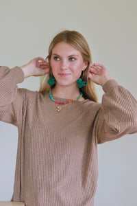 Petal Earrings - Ivory