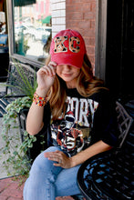 Load image into Gallery viewer, KC Baseball Cap - Red Leopard
