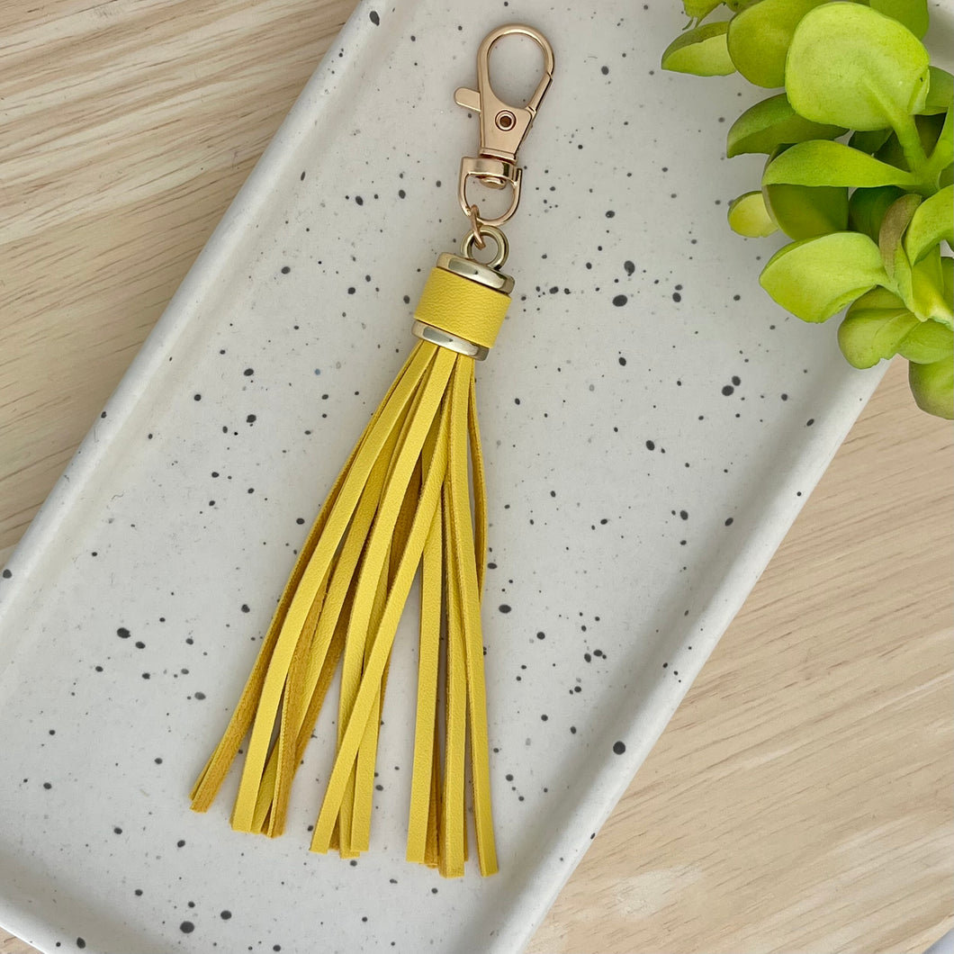 Bag Tassel - Yellow