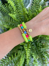 Load image into Gallery viewer, Milan Bracelet - Neon Yellow
