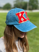 Load image into Gallery viewer, KC Baseball Cap - Teal + Red
