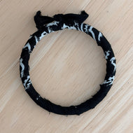 Black Bandana Bangle