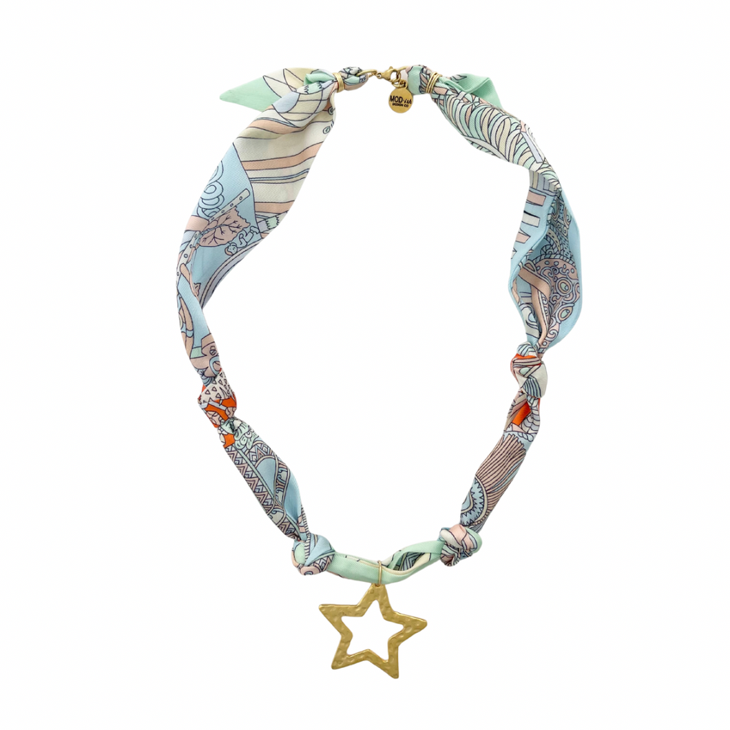 Scarf Necklace - Elise