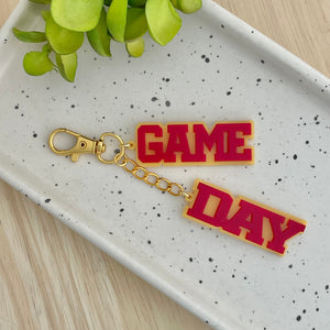 Bag Charm - Game Day