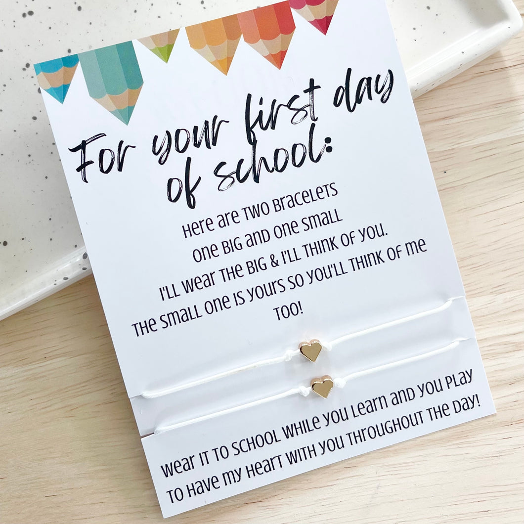 Back to School Bracelet Set