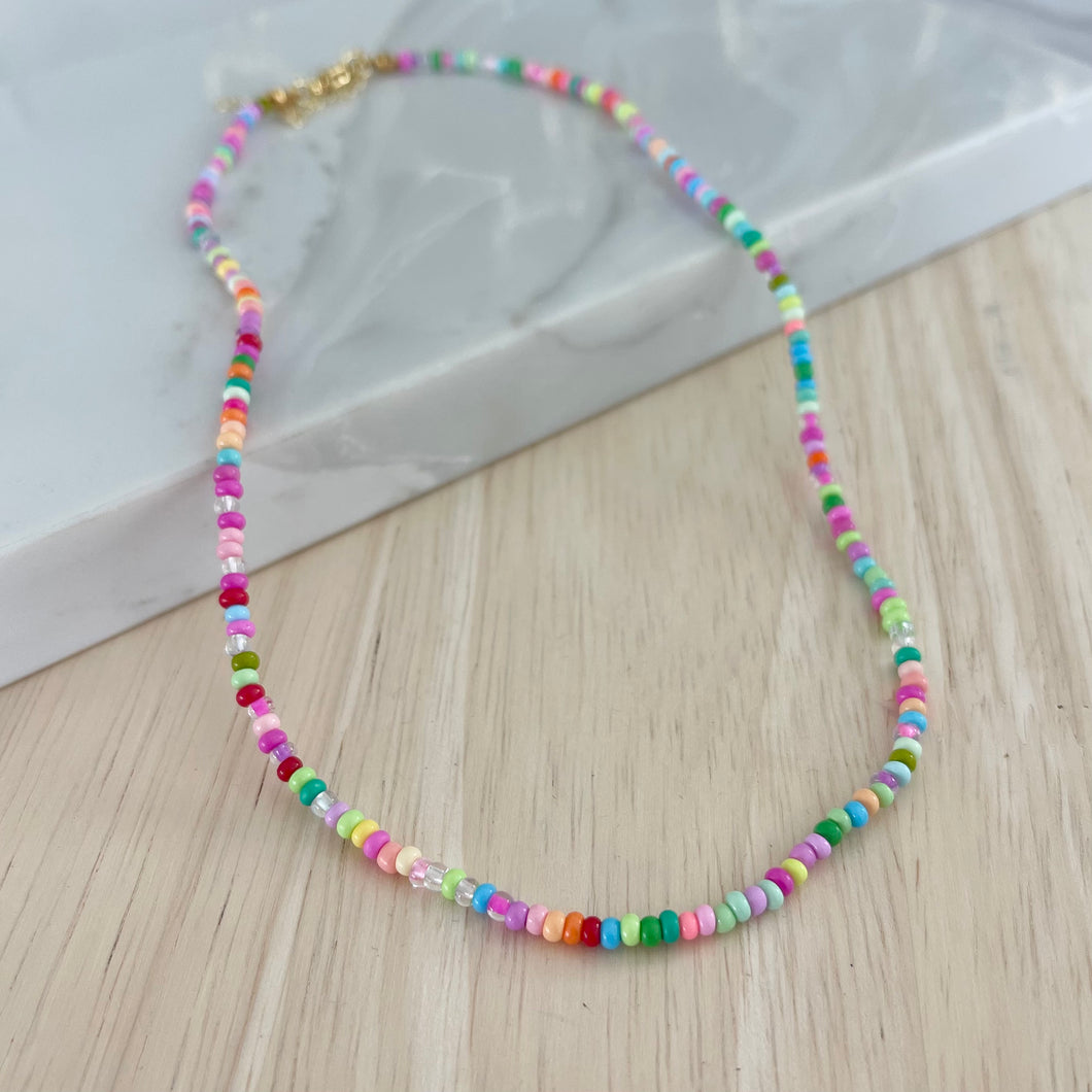 Surf Necklace - Rainbow