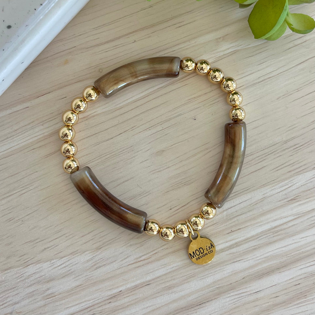 Milan Bracelet - Latte