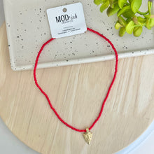 Load image into Gallery viewer, Beaded Arrowhead Necklace
