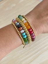 Load image into Gallery viewer, Gemstone Candy Bracelet - Fireside
