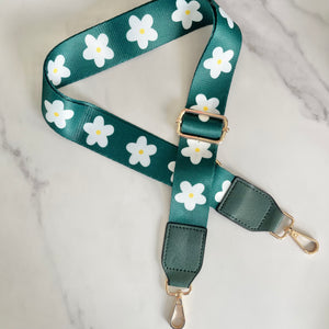 Daisy Bag Strap - Green