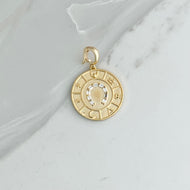 Sparkling Horseshoe Premium Charm