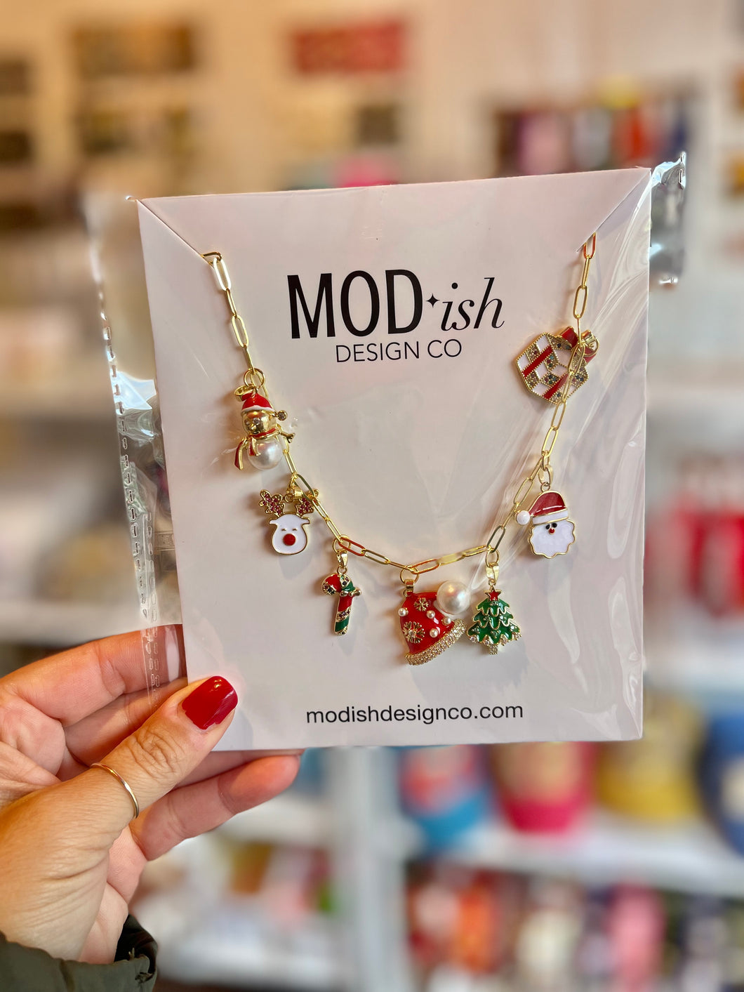 Christmas Charm Necklace