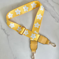 Daisy Bag Strap - Yellow