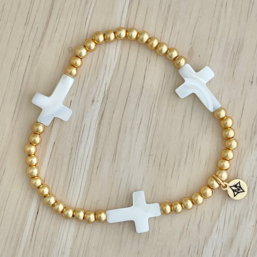 London Cross Bracelet