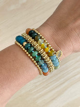 Load image into Gallery viewer, Gemstone Candy Bracelet - Golden Hour

