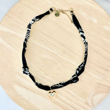 Load image into Gallery viewer, Bandana Necklace - Black
