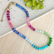 Dolly Gemstone Candy Necklace