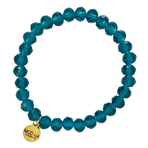 Dillon 8mm in Transparent  Turquoise