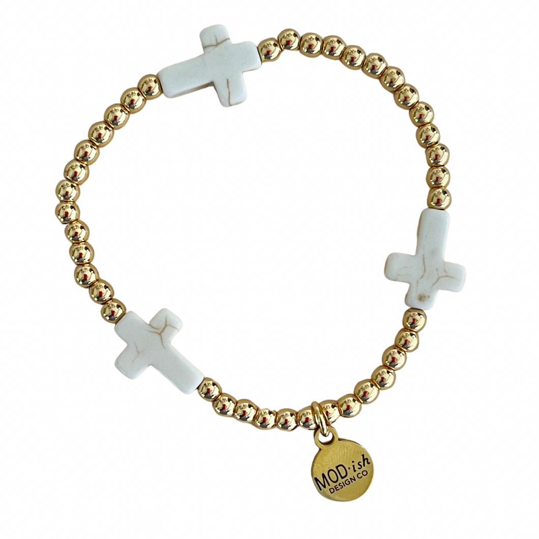 London Cross Bracelet