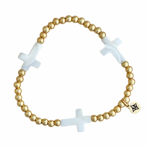 London Cross Bracelet