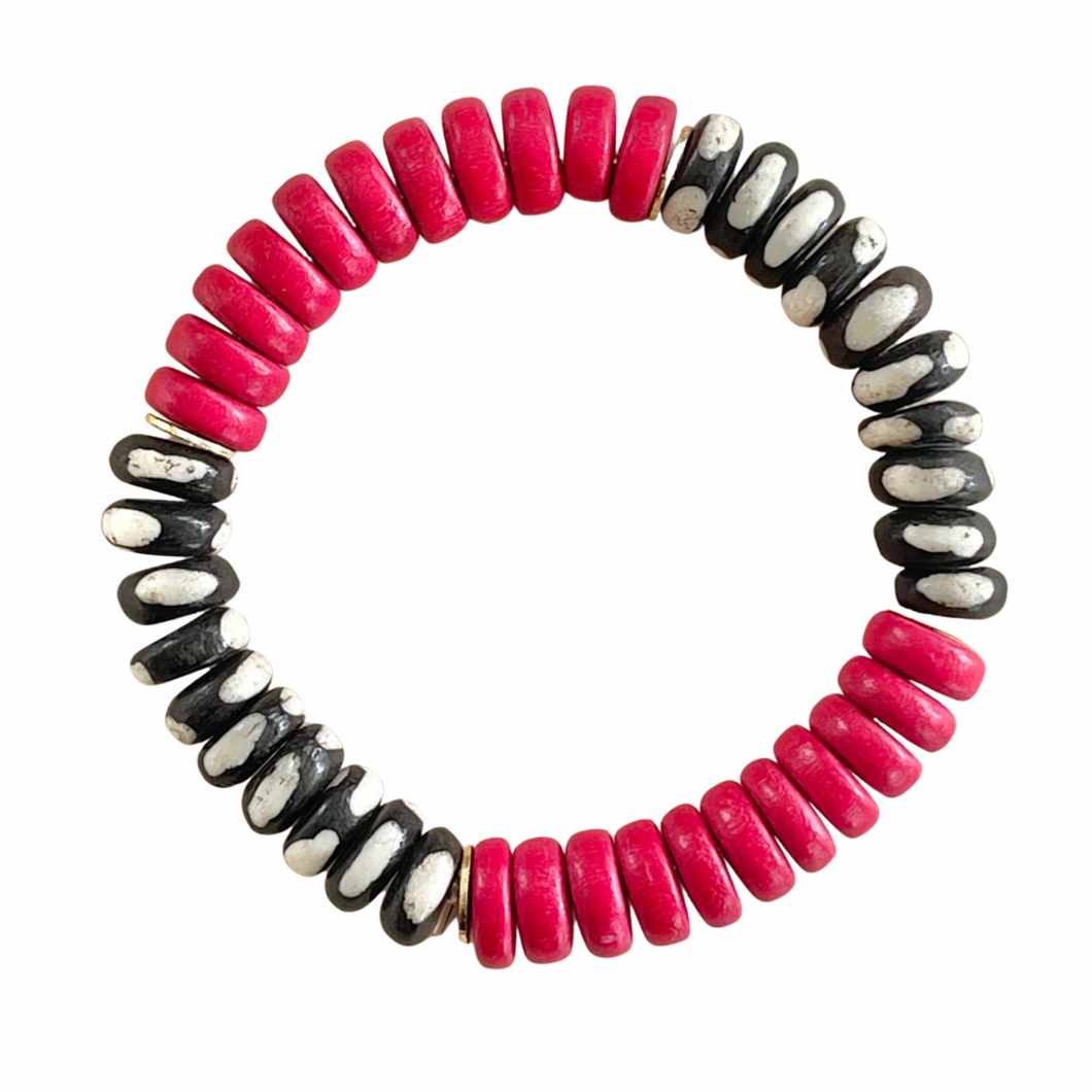 Shoreline Bracelet - Red